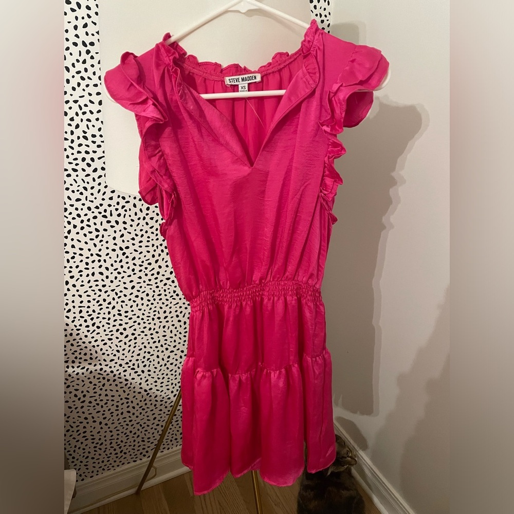Steve Madden Ruffle Dress - Picture 2 of 4